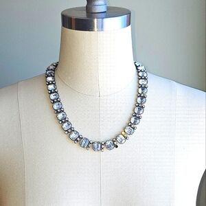 J. Crew Rhinestone Statement Necklace